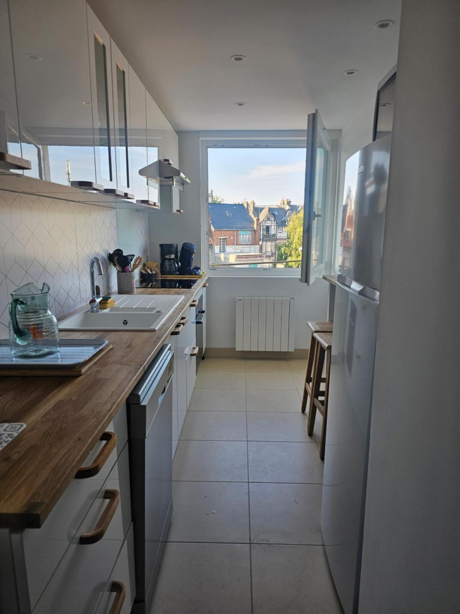 L'Escale Marine Apartment Dieppe Bagian luar foto